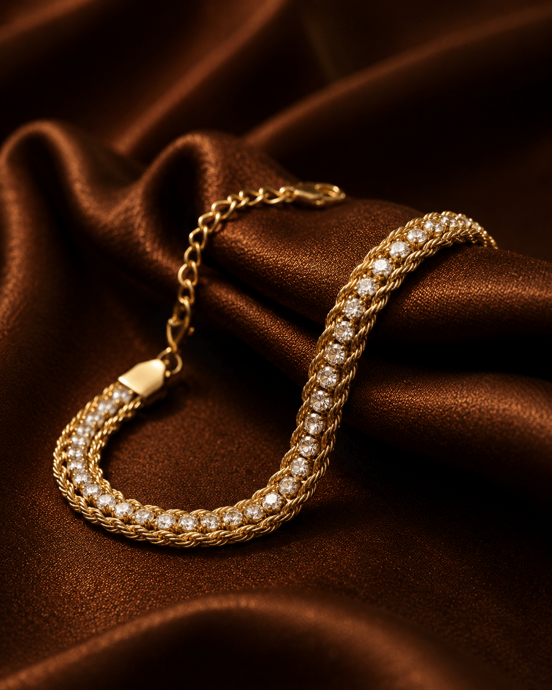 Trina Rope Tennis Bracelet